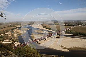 Bridge near Santarem photo