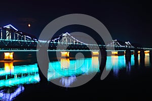 Bridge at night,