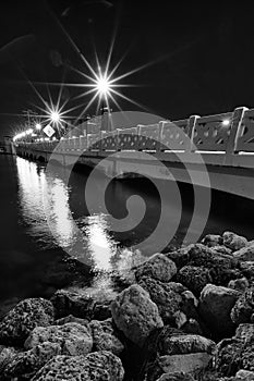 Bridge at night