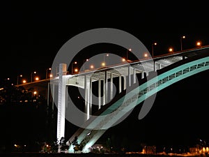 Bridge at night