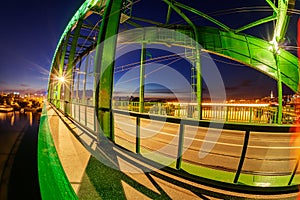 Bridge at night