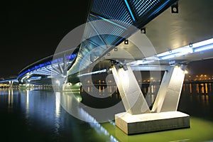 Bridge nocturne photo