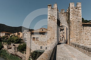 Bridge in old town Besalu