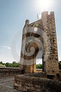 Bridge in old town Besalu