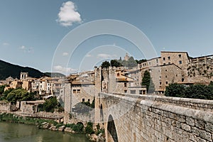 Bridge in old town Besalu