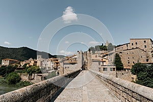 Bridge in old town Besalu