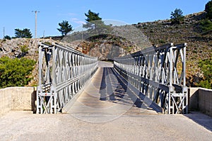 Bridge over Aradena Gorge, Crete, Greece