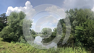 Bridge over the Beneden Regge river