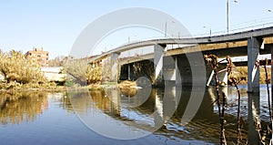 Bridge over the Besos River photo
