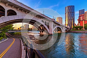 Bridge Over The Calgary River Valley