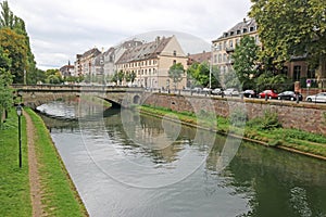 Bridge over the Canal du Faux-Rempart, Strasbourg