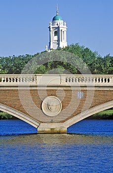 Bridge Over The Charles River, Cambridge, Massachusetts photo