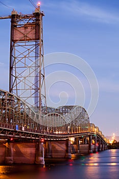 Bridge over Columbia River Oregon