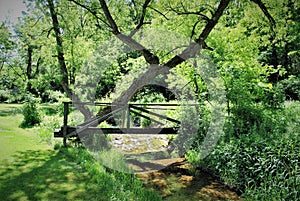 Bridge over creek