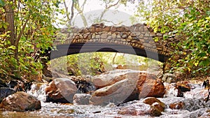 A Bridge Over a Creek in Colorado