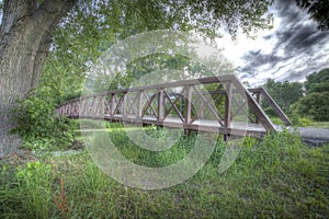 Bridge over creek HDR