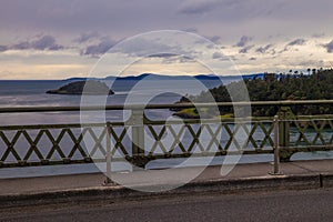 Bridge over Deception Pass in Washington state