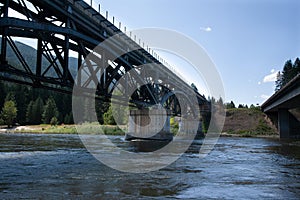 Bridge Over Flathead River