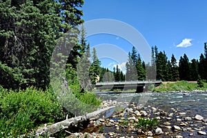 Bridge Over Gallatin River photo