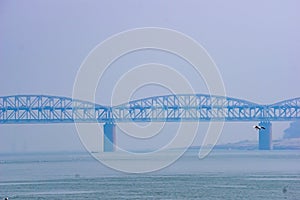 Bridge over Ganga river, prayagraj