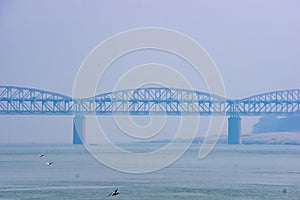 Bridge over Ganga river, prayagraj
