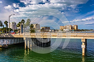 Bridge over the Intracoastal Waterway in Clearwater Beach