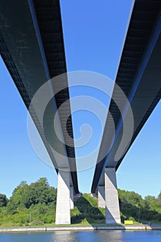 Bridge over the Kiel Canal