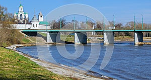 Bridge over the Kotorosl river in Yaroslavl