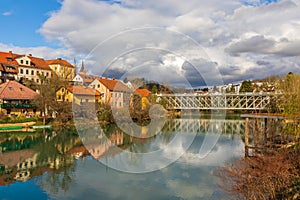 Krka Bridge Novo Mesto photo