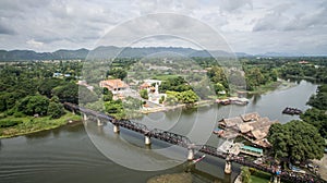 Bridge Over Kwai River, Kanchanaburi, Thailand