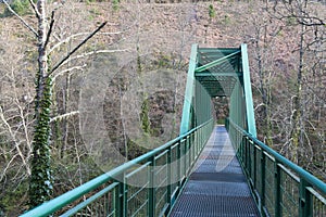 Bridge over the Lerez river in Spain