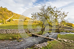 Bridge over Malham Beck