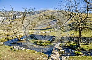 Bridge over Malham Beck