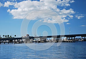 Bridge over the Manatee River, Bradenton, Florida