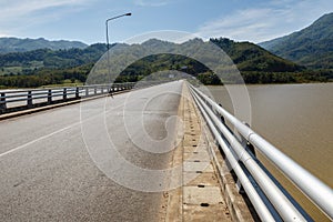 Bridge over the Mekong river