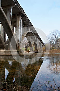 Bridge Over Missouri Water