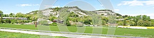 Bridge over motorway in Tona, Osona, Barcelona