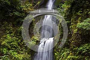 Bridge over Multnomah Falls