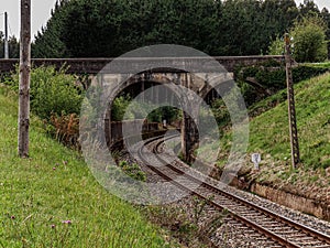 Bridge over the railway in NarÃ³n