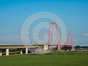 Bridge over the rhine at emmerich