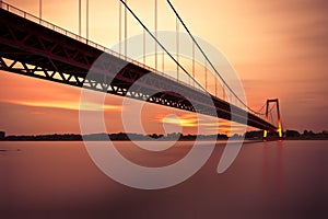 Bridge over Rhine River