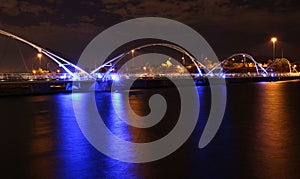 Bridge over Rio Salado River