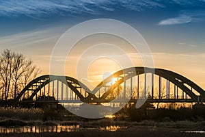 Bridge over a river