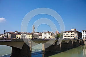 Bridge over the River Arno, Florence.