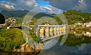 Bridge over the river Cavado in Geres photo
