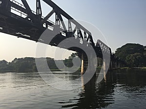 Bridge over river kwai, thailand