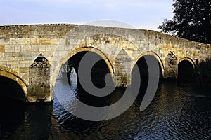 Bridge over the river nene