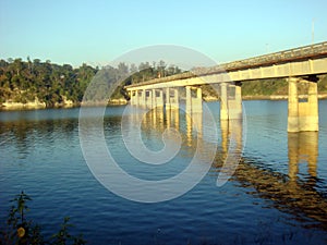 Bridge over the river