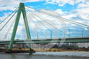 Bridge over the river Rheine