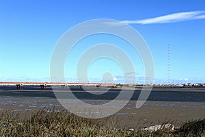 The bridge over the river Rio Grande.